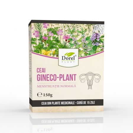 Ceai Gineco-Plant menstruatie normala, 150 g, Dorel Plant