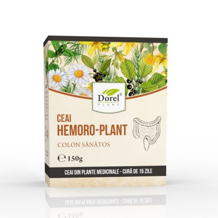 Ceai Hemoro-Plant colon sanatos, 150 g, Dorel Plant