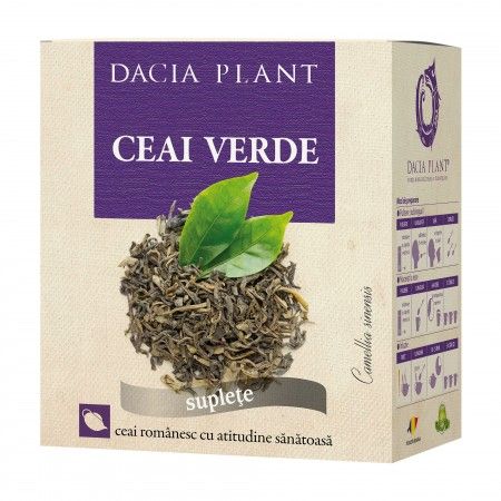 Ceai verde, 50 g - Dacia Plant