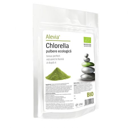 Cholorella pulbere ecologica, 125 g, Alevia