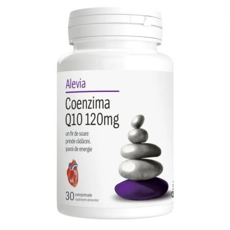 Coenzima Q10, 120 mg, 30 comprimate, Alevia
