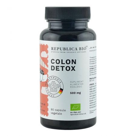 Colon Detox Bio, 90 capsule, Republica Bio
