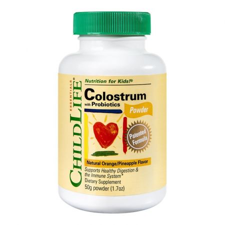 Colostrum with Probiotics Childlife Essentials, 50 g - Secom