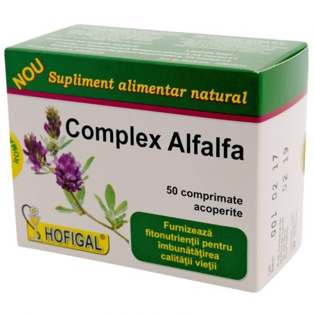 Complex Alfalfa, 50 comprimate, Hofigal