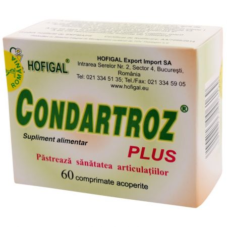 Condartroz Plus, 60 comprimate - Hofigal