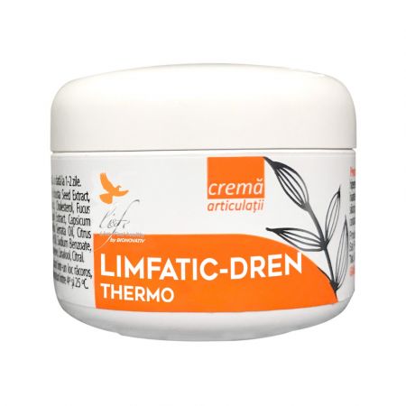 Crema Limfatic-dren Thermo, 75 ml, Bionovativ
