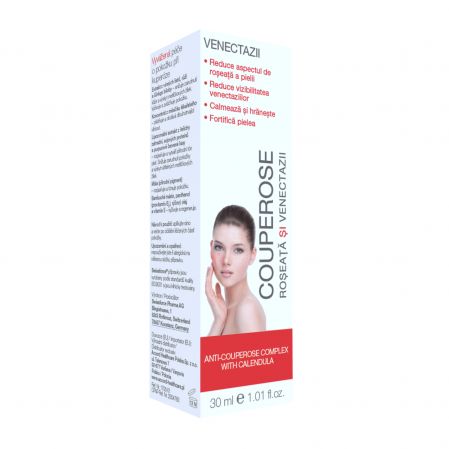 Crema cu efect de echilibrare pentru piele cuperozica Couperose, 30 ml, Accord