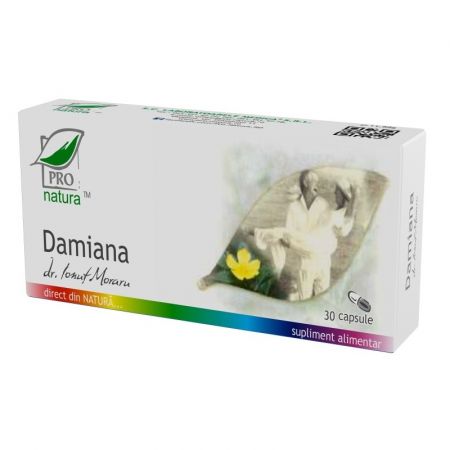 Damiana, 30 capsule, Pro Natura