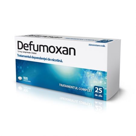 tetrahedron cartridge major Defumoxan 1.5 mg, 100 comprimate, Aflofarm : Farmacia Tei online