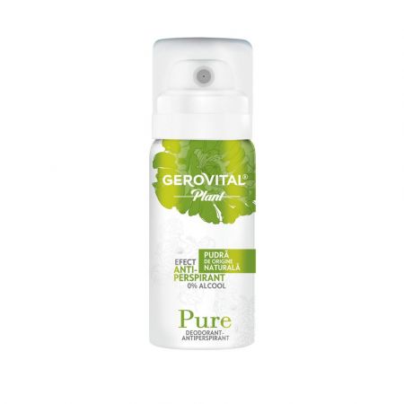 Deodorant Antiperspirant Pure Plant, 40 ml, Gerovital