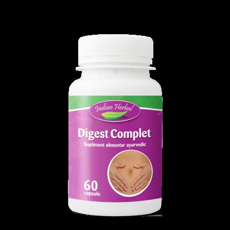 Digest Complet, 60 capsule, Indian Herbal
