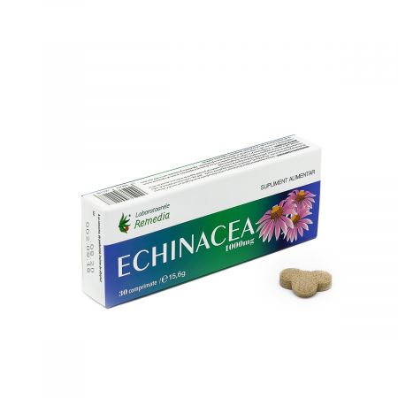 Echinaceea 1000 mg, 30 comprimate, Remedia