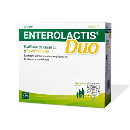 Enterolactis Duo, 20 plicuri, Sofar