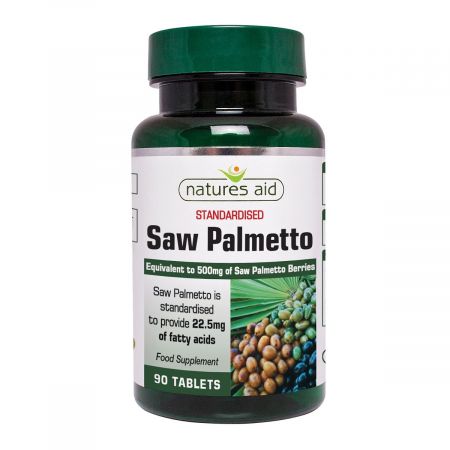 Saw Palmetto, 90 comprimate, Natures Aid