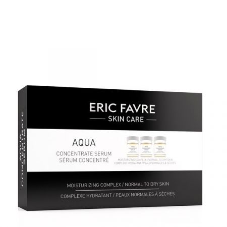 Ser hidratant concentrat Aqua, 10 fiole, Eric Favre Wellness