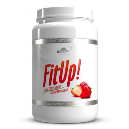 FitUp cu aroma de capsuni, 900 g, Pro Nutrition