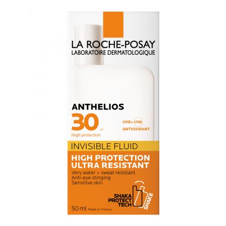 Fluid invizibil cu factor de protectie solara SPF 30 Anthelios, 50 ml, La Roche-Posay