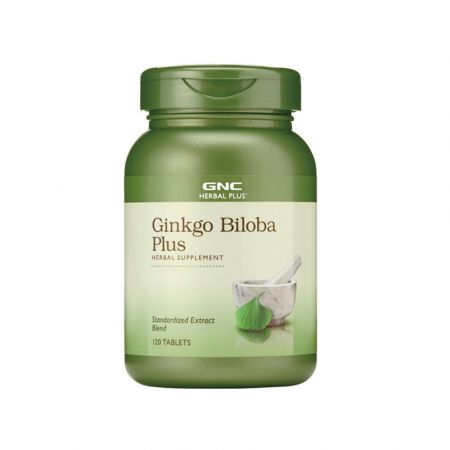 Ginkgo Biloba Plus (421567), 120 tablete, GNC