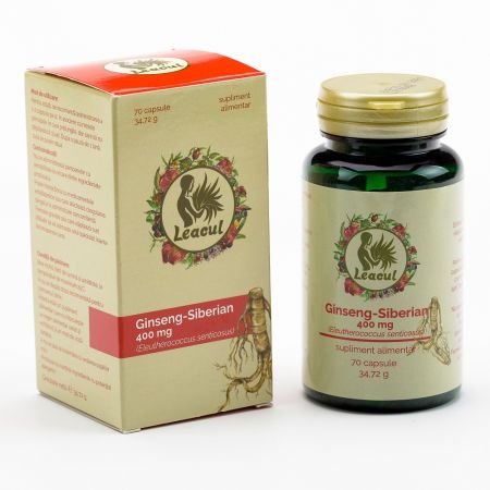 Ginseng Siberian 400 mg Leacul, 70 capsule, Solaris