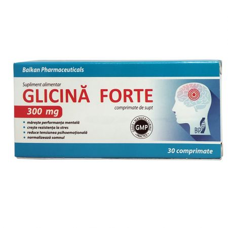 Glicina Forte, 30 comprimate, EsVida Pharma