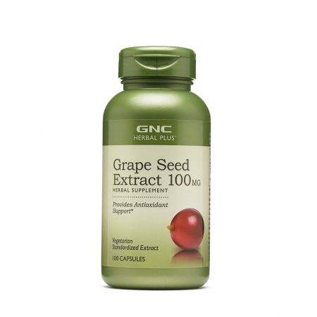 Grape Seed Extract  Herbal Plus, 100 mg (198022), 100 capsule, GNC