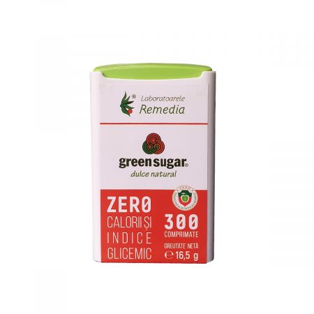 Green Sugar Dispenser, 300 comprimate - Remedia
