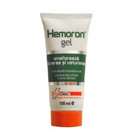 Hemoron gel amelioreaza durerea si usturimea, 100 ml - FarmaClass