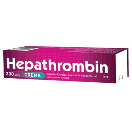 Hepathrombin crema, 300UI/g, 40 g, Hemofarm