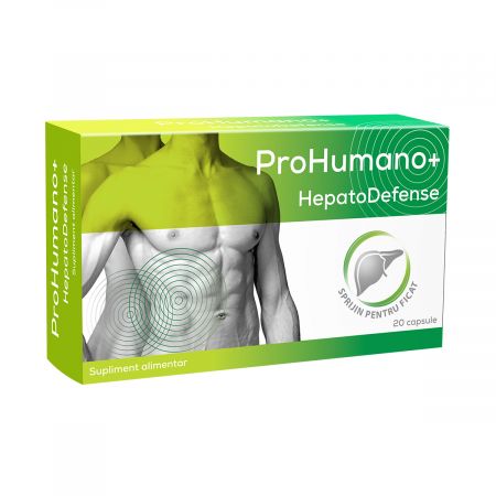 HepatoDefense ProHumano+, 20 capsule - Pharmalinea