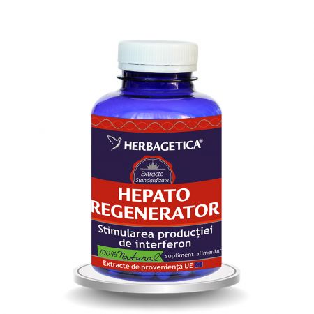Hepato Regenerator, 120 capsule - Herbagetica