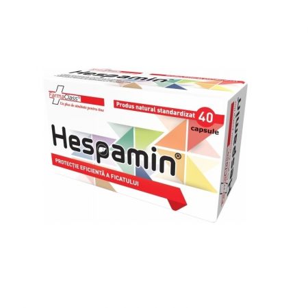Hespamin, 40 capsule, FarmaClass