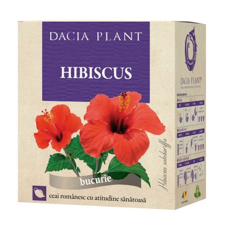 Ceai de Hibiscus, 50g - Dacia Plant