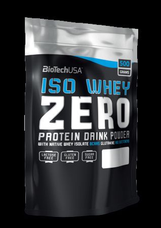 Pudra proteica Iso Whey Zero Walnut Liquer, 500 g, BioTech USA
