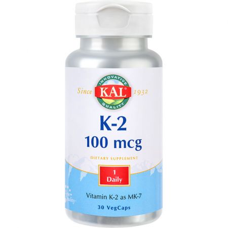 K-2 100mcg Kal, 60 tablete, Secom