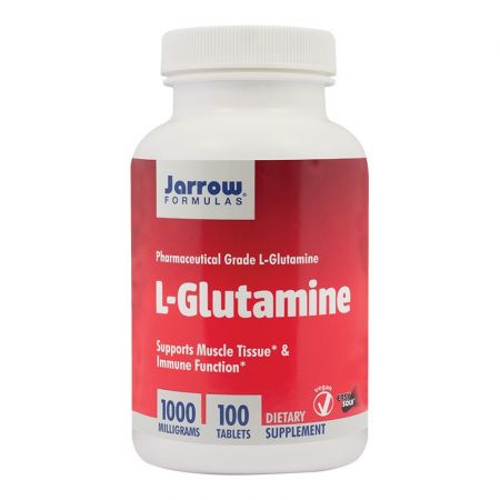 L-Glutamine 1000mg, Jarrow Formulas, 100 tablete - Secom