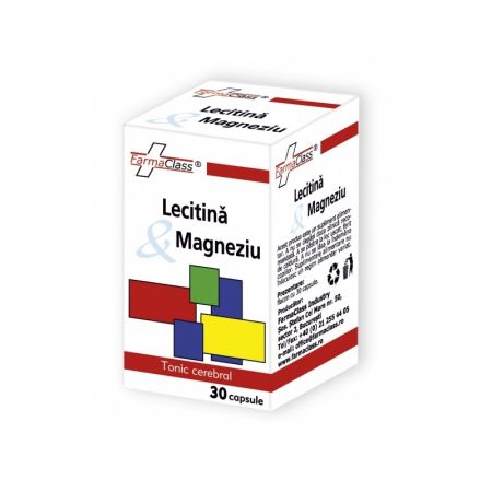 Lecitina & Magneziu, 30 capsule, FarmaClass