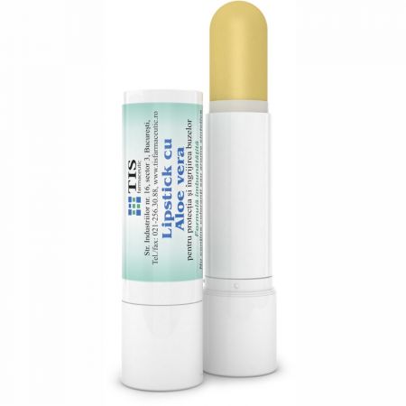 Lipstick cu Aloe Vera, 4 g, Tis Farmaceutic