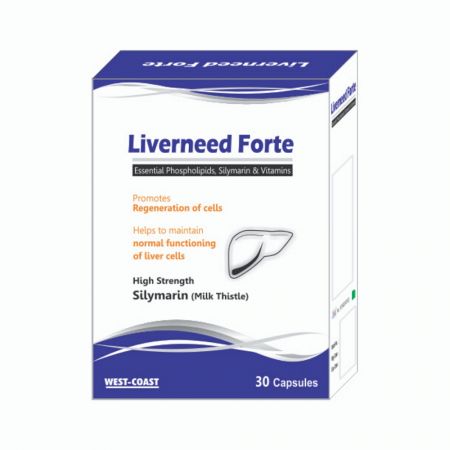 Liverneed Forte complex hepatoprotector, 30 capsule, EsVida Pharma