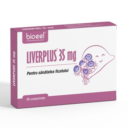 Liverplus 35 mg, 80 comprimate - Bioeel