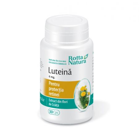 Luteina, 6 mg, 30 capsule, Rotta Natura