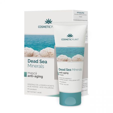 Masca anti-aging Dead Sea Minerals, 50 ml, Cosmetic Plant