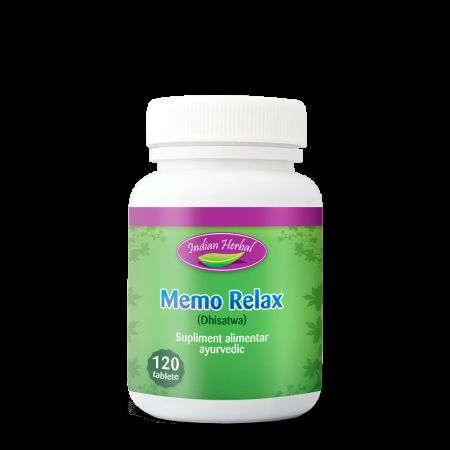 Memo Relax, 120 tablete, Indian Herbal