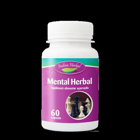 Mental Herbal, 60 capsule, Indian Herbal