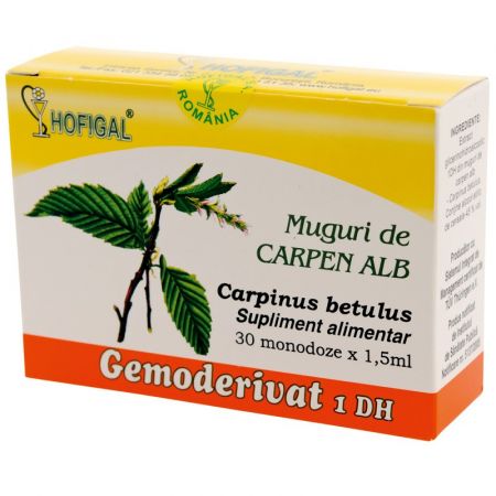 Muguri de Carpen alb Gemoderivat, 30 monozode - Hofigal