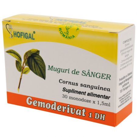 Muguri de Sanger, Gemoderivat, 30 monodoze - Hofigal