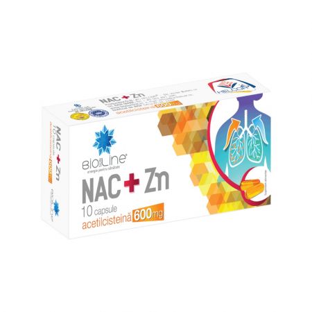 NAC + Zn BioSunLine, 10 capsule, Helcor