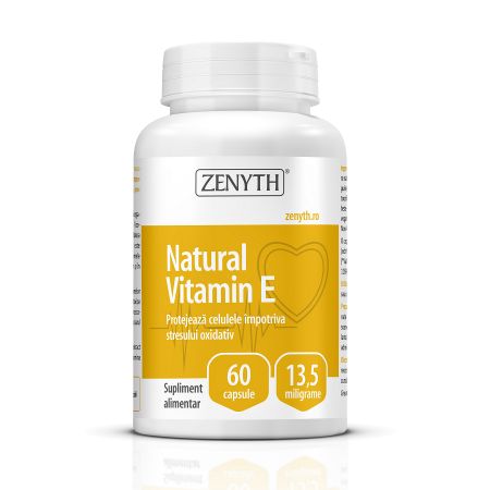 Vitamina E, 60 capsule, Zenyth