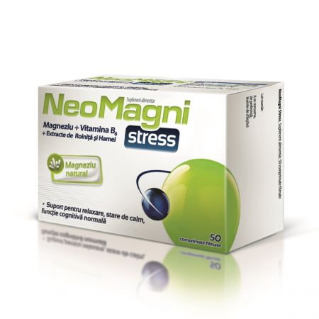 NeoMagni Stress,50 comprimate, Aflofarm