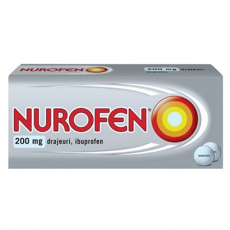 Nurofen, 200 mg, 48 drajeuri, Reckitt Benkiser