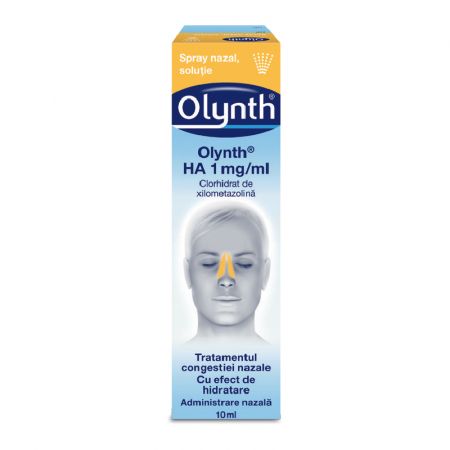 Olynth HA spray nazal, soluÅ£ie, 1 mg/ml, 10 ml, Johnson&Johnson